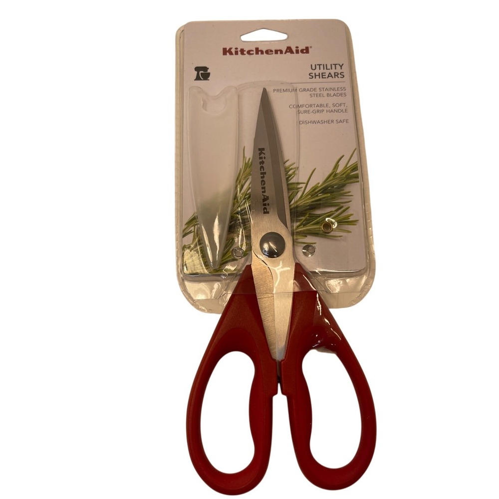 KitchenAid‎ utility shears Red Model # KE3510HERA, NEW